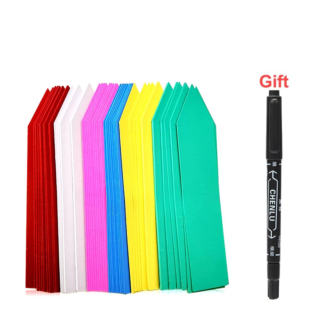 

60Pcs 10Cm Plant Labels Garden Sign Waterproof Nursery Plaques For Plants Tags Markers Plastic Labels For Plants Identifier 60pcs