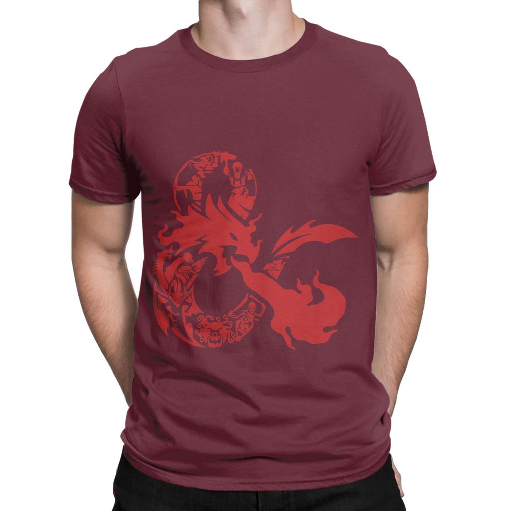 dDungeons Dragons Red Classic Funny Graphic 100 Cotton TShirt dDungeons Dragons Tops Tees For Unisex