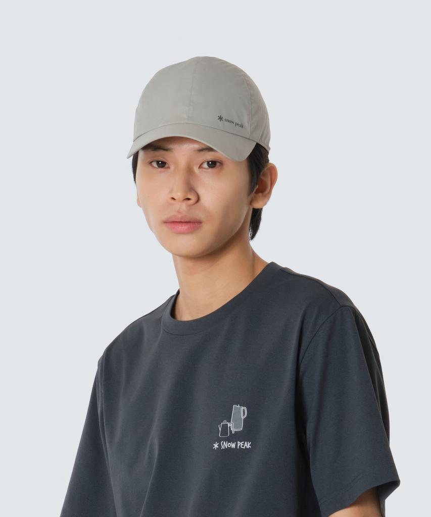SNOWPEAK APPAREL Pertex Leichte Kappe (S26Mutbc01) Grau