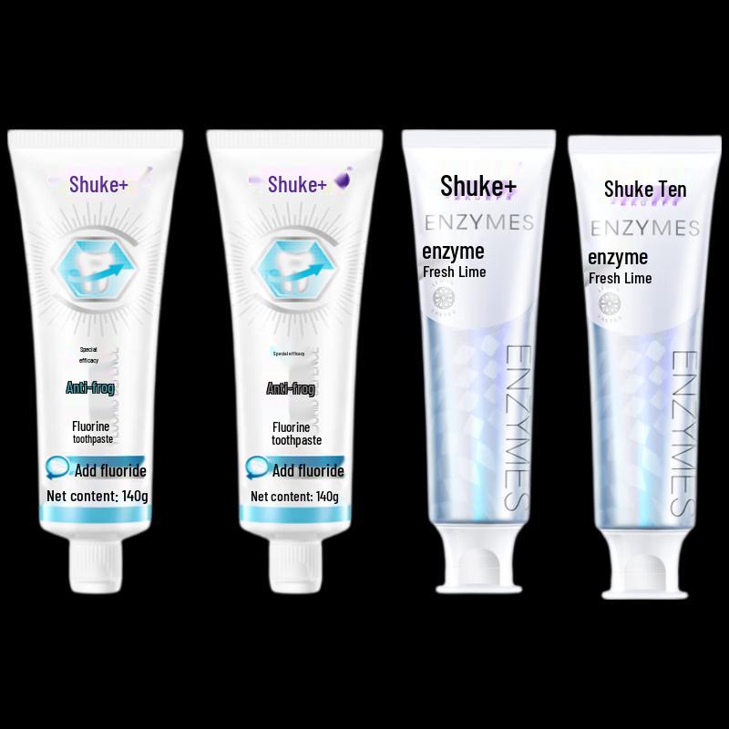 Shuke Enzyme Whitening Toothpaste Family Pack