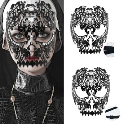 Rhinestones Face Mask Masquerade Mask for Women Party Prom Ball Mask Mardi Gras Mask Princess Mask for Halloween Party