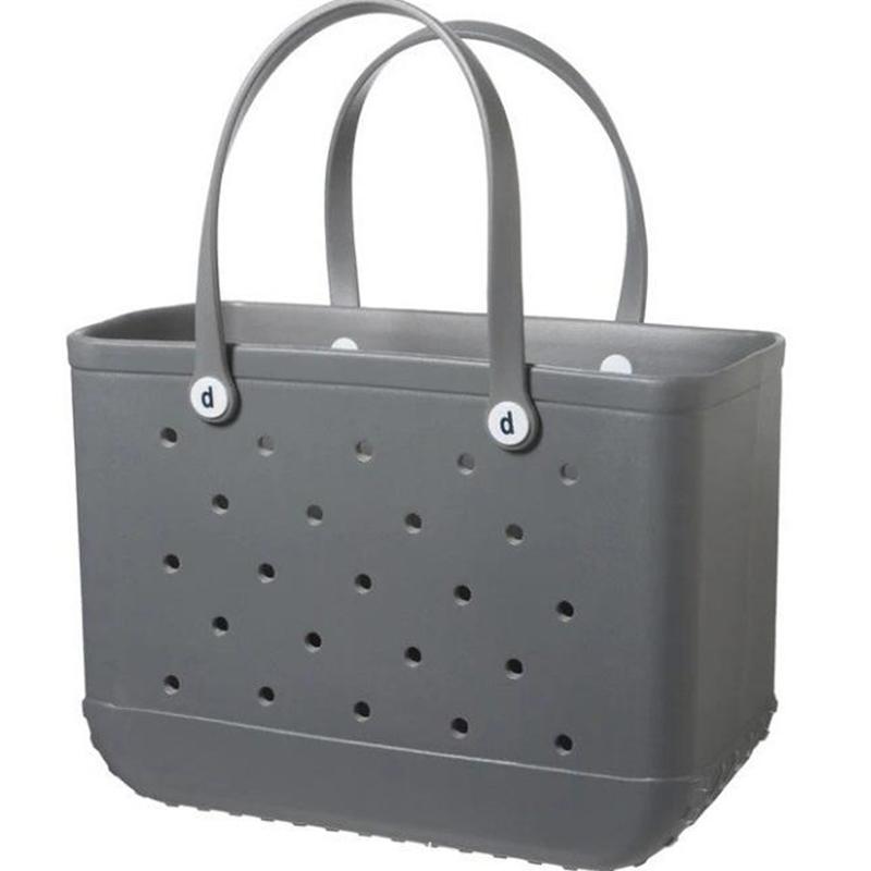 Geantă de Plajă Minimalistă de Călătorie pentru Exterior Impermeabilă Găură Găură Geantă Mică de Mână