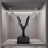 Creative Decor Sculptures Office Decoration Animal Eagle Sculpture Model Ornament Living Room Wine Cabinet Artistic Soft Decor