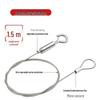 Adjustable Steel Wire Rope with Hook for Sound Insulation Panels and Ceiling Chandeliers