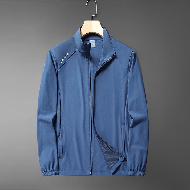 Мужская летняя ветровка JIAOXIU с воротником-стойкой, дышащая, повседневная