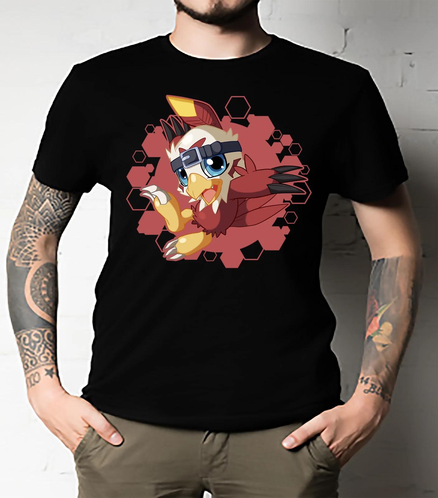 Men s and Women s T-shirts Hawkmon Chibi Classic XXXL