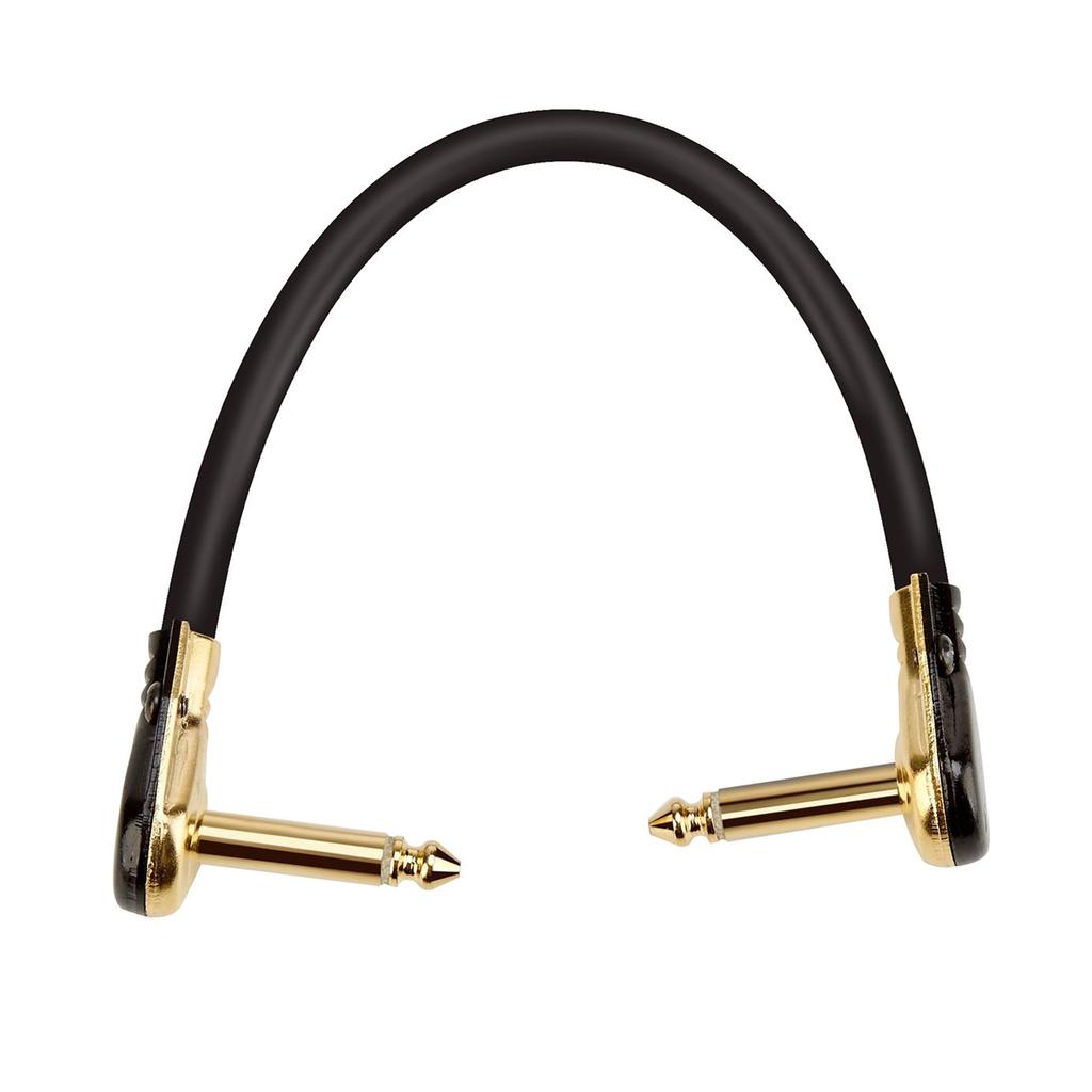 Guitar Patches Cables 6.35mm Right Angle Guitar Effect Pedal Cables Low Noise and Good Quality Guitar Effect Pedals Plug