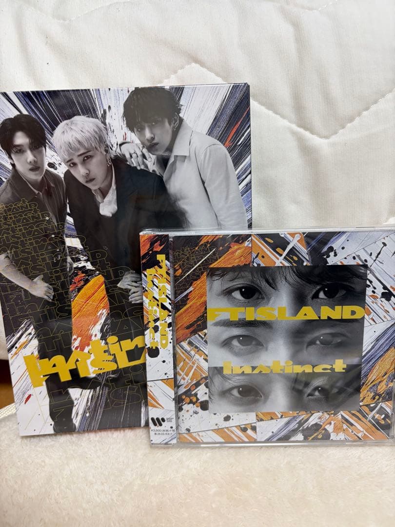 

[USED] FTISLAND instinct first limited edition and regular edition