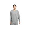 Phnx Flc Os Long Sleeve Crew Neck Sports Sweatshirt Women Sweatshirt Gray FZ4271-063