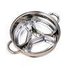 2024 Stainless Steel Fan-shaped Steaming Plate Separated Steaming Plate Kitchen Egg Steaming Box Bowl Electric Rice Cooker Cage