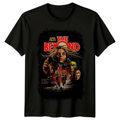 L'Oltre (1981) T-shirt ispirata ai poster cinematografici, stile retrò anni '80.