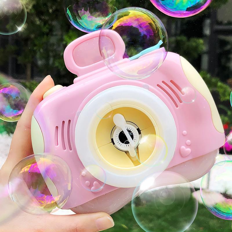 Bubble Camera Outdoor Toy, Camera Bubble Machine, Children'S Electric Toy Blowing Bubbles