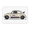 Classic Racing Car Herbie 53 Doormat Anti-Slip Entrance Kitchen Bathroom Door Floor Mats Garden Rug Carpet Footpad