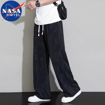 NASA MARVEL Men's Straight Fit Casual Trousers