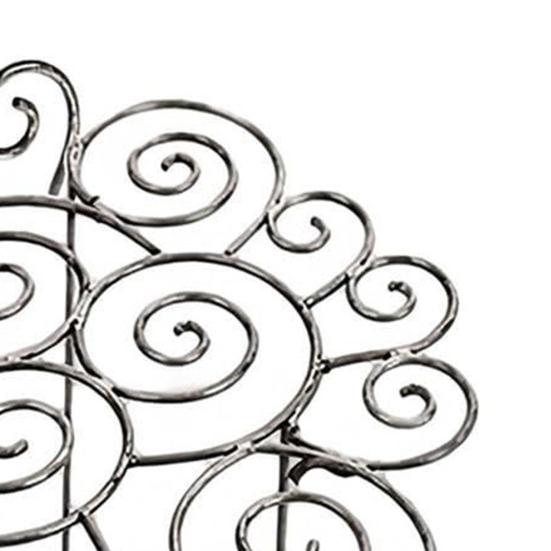 Anello di Supporto Metallico per Piante, Gabbia Decorativa a Gabbia per Peonie da Giardino, Anello Decorativo Grow-Through per Piante, Palo ad Anello Fiorito Impilabile per Piante da Casa, Dahlia, Crescita Iniziale