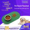 Silicone Waterproof Non-slip Pet Feeding Mat - Easy To Clean, Wear-resistant, Food-grade Placemat