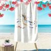 Pippi Longstocking Print Beach Towel, Large Soft Quick Dry Towel for Beach Camping Swimming
