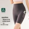High Waist Women's Yoga Shorts with Pockets - Summer Thin Style, Tummy Control, Hip Lift, and Base Layer for Fitness and Cycling