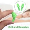 Sleeping Washable Comfort Reusable Ear Plugs Sleep Ear Plugs Silicone Earplugs Silicone Ear Plugs