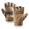 Hunting Gloves for Men and Women Half Finger Outdoor Mountaineering and Cycling Wear-resistant Breathable Riding Gloves Camping