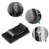 2Pcs Carbon Fiber Car Safe Belt Stabilizer Limiter Auto Interior Universal