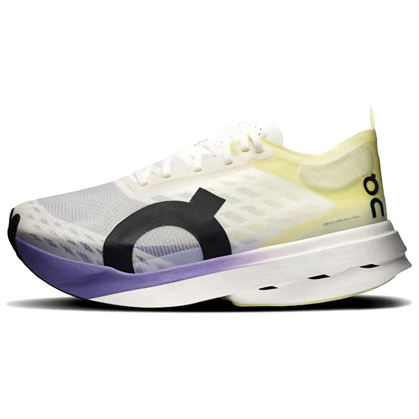 

On Cloudboom Strike Running Shoes Men s White Black Yellow 3ME30484834 42