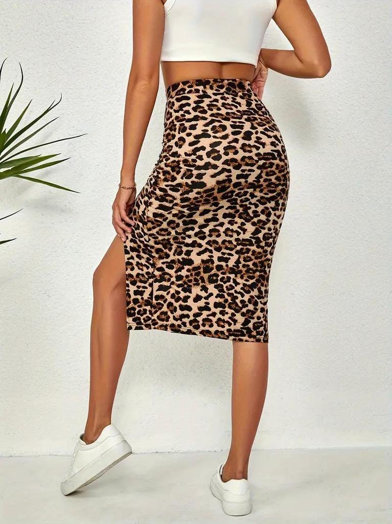 2025 Summer European & American Style Women's High Waist Slimming Petite Skirt