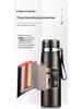 Stainless Steel Thermos Cup - Stylish Outdoor Sports Water Bottle | Portable Travel Gift Cup