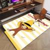 1pc Curious George Design Printed Area Rug Carpet for Bedroom Living Room Home Decor Rugs Mat Non Slip Mat Rug for Bedside