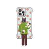 Long-leg Cat Stand Suitable for iPhone 17pm, iPhone Case 15, Four-Corner Lanyard, 16Promax, Crossbody 14