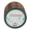 Sterk fiskesnøre 0,6 mm 500 m Kraftig slitesterk fargerik fiskesnøre Fiskeverktøy