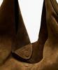 Massimo Dutti Split Suede Maxi Shoulder Bag