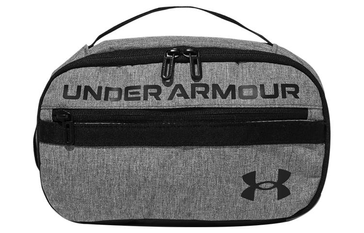 Сумка для путешествий Under Armour из полиэстера, унисекс, персиково-серая, 1361993-012