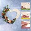 1PC Wood Wreath Boards Party Square Christmas Triangular Wedding Circle Home Decor Multiple Options Available