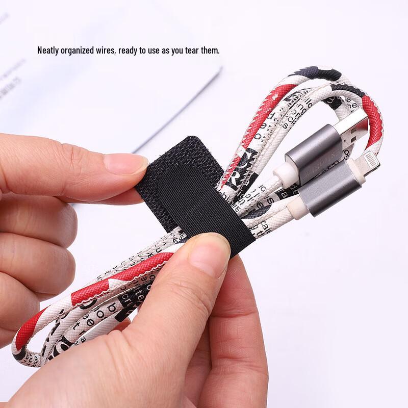 HAISIDIKE HKT-81 Self-Adhesive Cable Organizer Straps