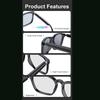 Wireless AI Translator Smart Glasses Smart AI Glasses  Listening To Music