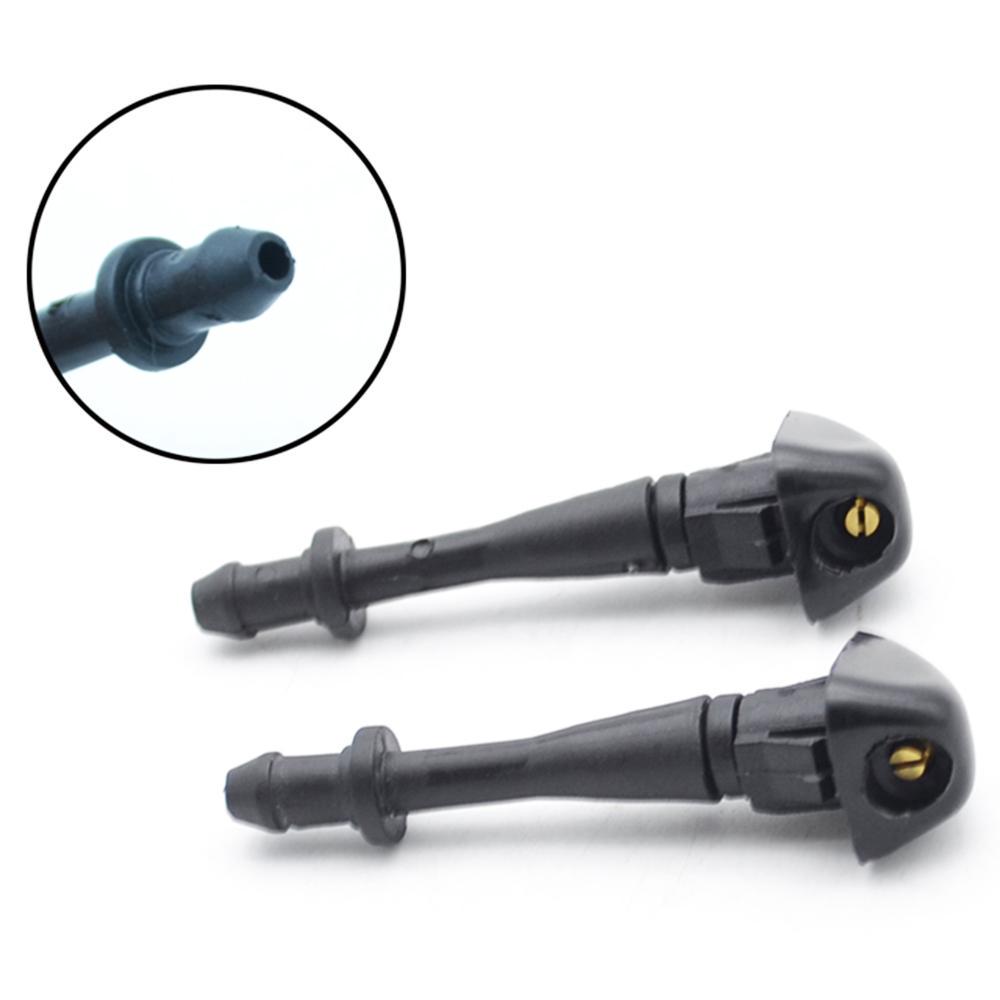 Xukey 2Pcs Car Front Windscreen Windshield Washer Jet Nozzle For Great Wall Hover H3 H5 2009 2010 2011 2012 2013 2014 2015