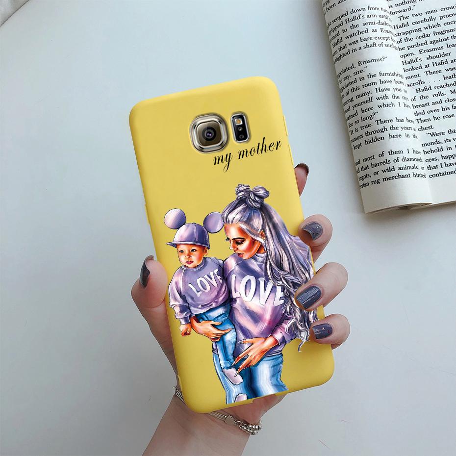For Samsung Galaxy S7 egde case Cover for Samsung Galaxy S6 edge Case for Samsung S7 S6 G920F SM-G925F Cover Cute Silicon Fundas