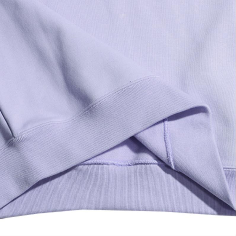 Nike Crw Flc Hwywt Just Do It Embroidered Small Label Round Neck Purple Lavender Men's CD0415-539