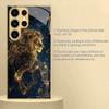 Leo High-end PhoneCase Electroplated Glass TPU PhoneCase for Samsung Galaxy S26 S25 S24 S23 S22 S21 FE Ultra Plus Dropresistant