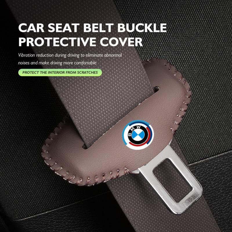 Car Seat Belt Buckle Protector Anti-Scratch Adjusting Clip For BMW E36 E39 E87 E60 E46 E53 E90 F10 F20 F25 F30 X3 X5 AD2
