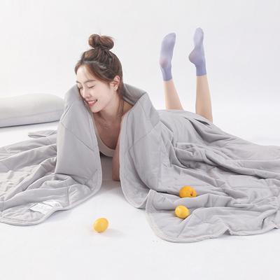 Cooling AC Sleep Blanket 3 Layers Summer Blanket Absorbs Heat Prevents Night Sweats Lightweight Heat Dissipation Portable Sofa Living Room Blanket