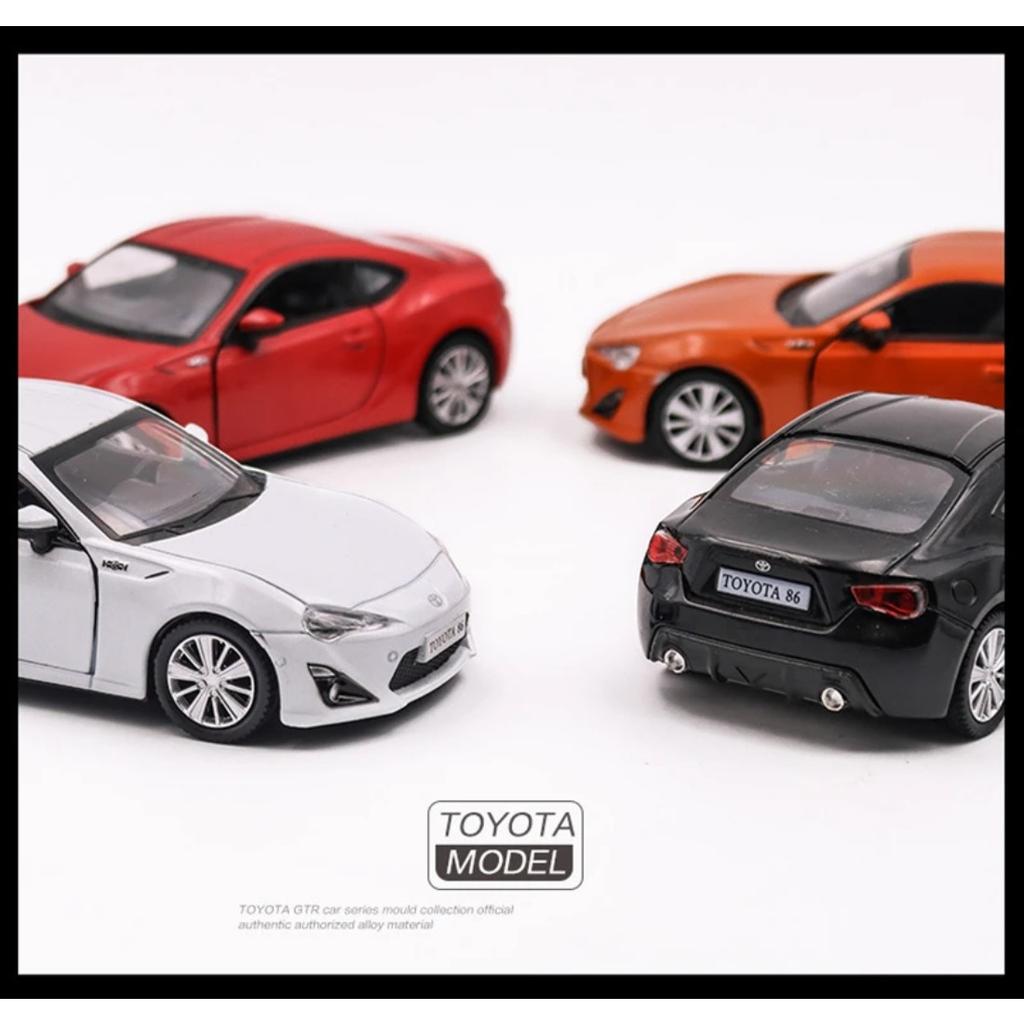 1/36 Toyota GT 86 Alloy Sports Car Model Diecast Metal Track Racing Car Vehicles Model Simulation Miniature Scale Kids Toys Gift