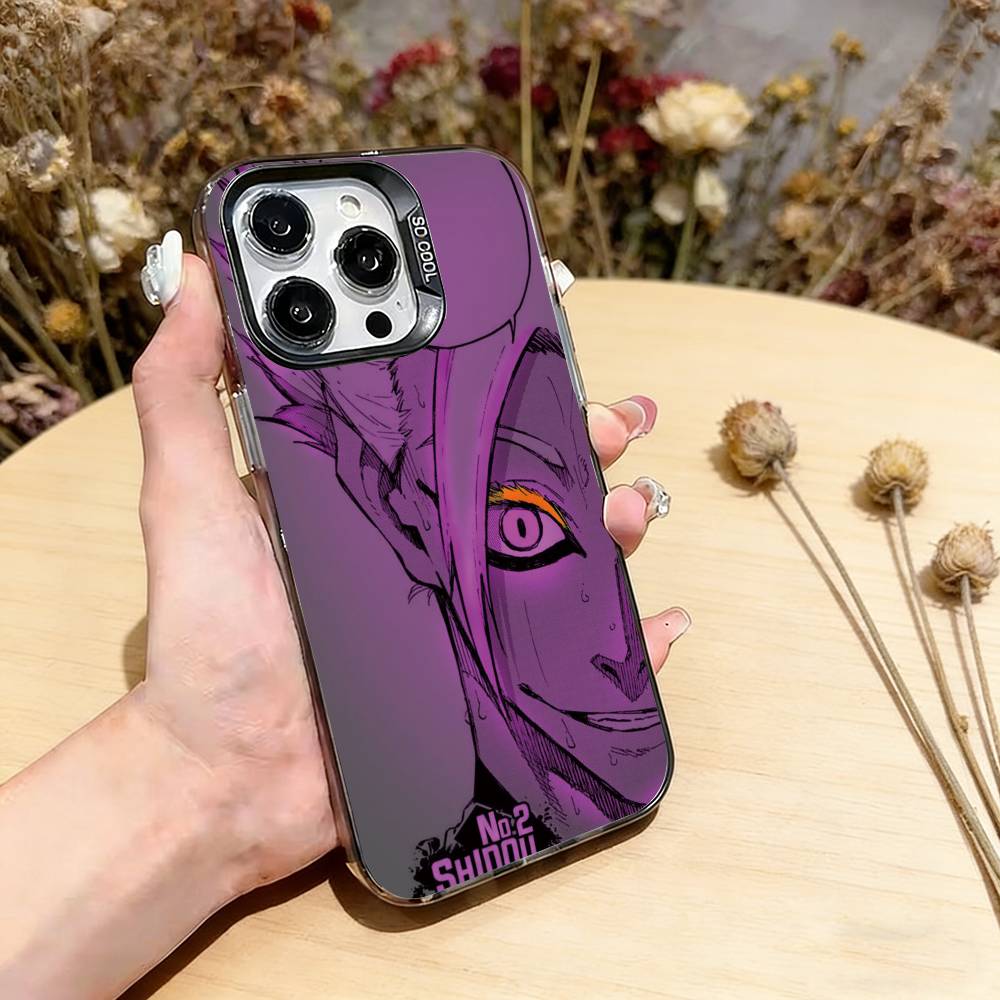 Blue Lock Shidou Ryusei Phone Case For iPhone 17,16,15,14,13,12,11 Plus,Pro Max,XS,Colorful Silver Phone case Funda Cover iPhone11ProMax