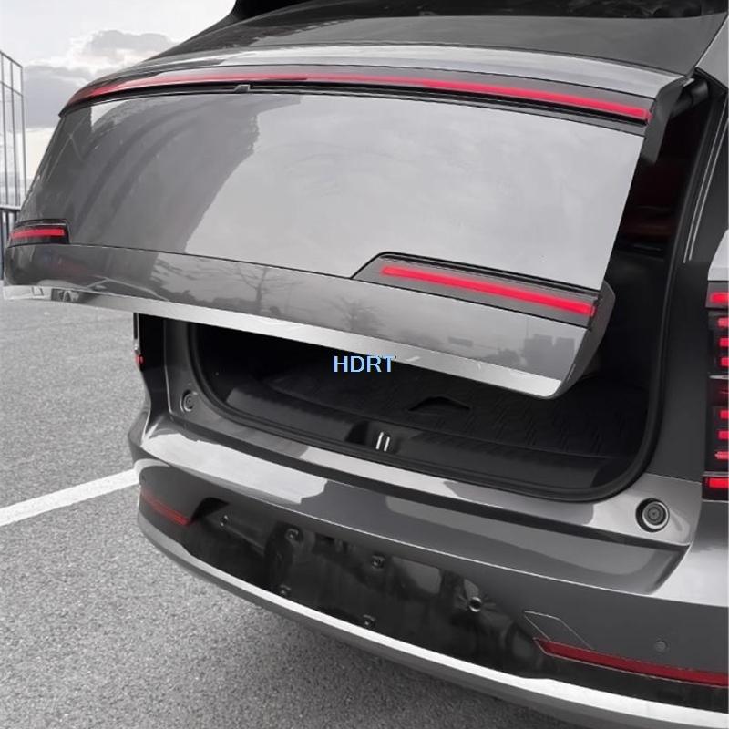 For Gac Trumpchi S7 2025 + Car Styling Tail Gate Molding Rear Trunk Door Trim Protector Decoration Accessories Exterior Sticker