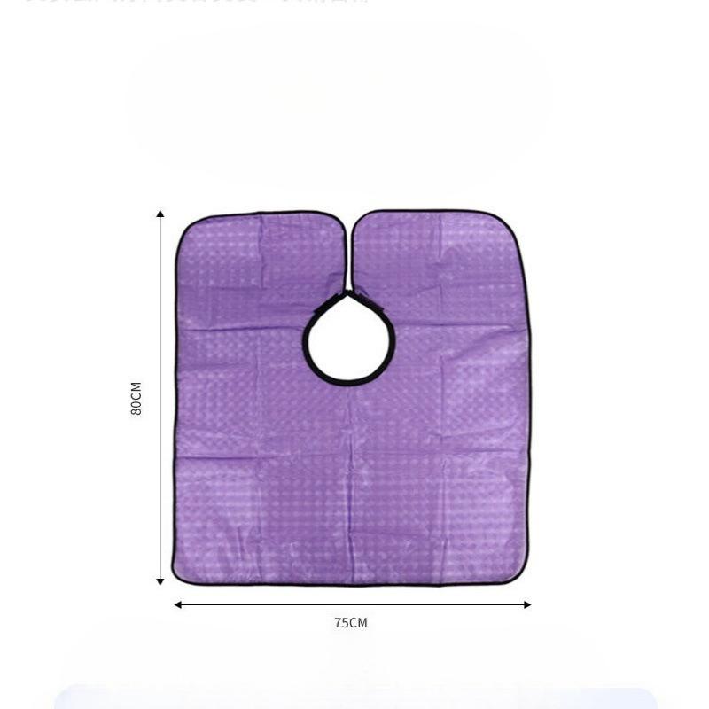Hair dyeing cape, short style universal cape, suitable for hairdressers, hair dye protection cover, easy to clean