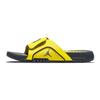 Air Jordan Hydro IV Retro BG Lightning Sneakers pour Enfants Jaune Tour-Jaune Bleu Foncé-Gris DN4239-701
