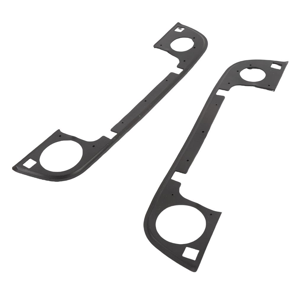 2 PCS Exterior Door Handle Cover Seal Gasket Front Left Right Plastic 51218122441 Replacement for E32 E34 E36