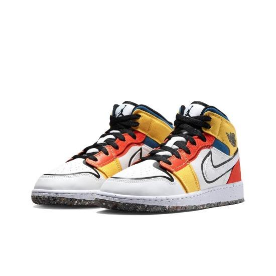 

Air Jordan 1 Mid SE GS Разноцветный Канвас DV1316-100 EU 36 разноцветный