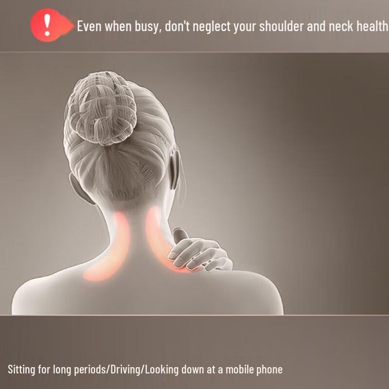 breo Neck Massager with Heat and C-Support